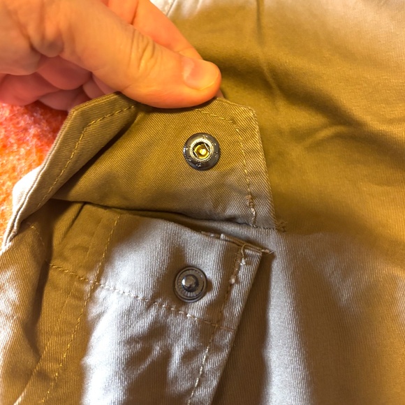 Light brown organic cotton utility cargo joggers pants NWT - Picture 6 of 15